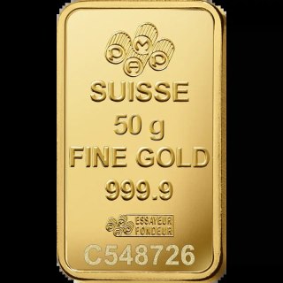 50g Various Manufacturers Gold Bar LBMA - Damaged Packaging