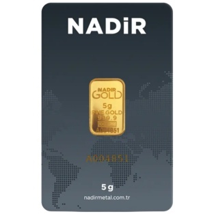5 g Gold Bar | Nadir | LBMA