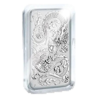 Capsule for Rectangular Dragon Silver Coin