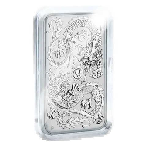 Capsule for Rectangular Dragon Silver Coin