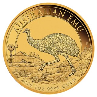 1 oz Emu Perth Mint Gold Coin | 2026