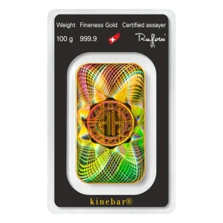 100 g Gold Bar | Argor-Heraeus | Kinebar