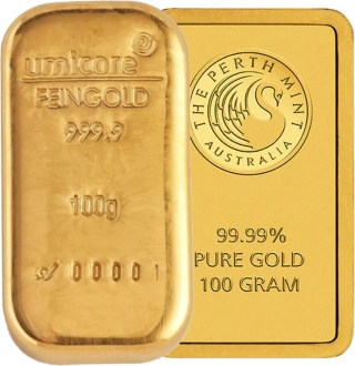 100 g Gold Bar | LBMA