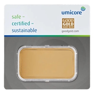 100 g Minted Gold Bar | Umicore