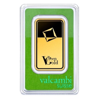 100 g Gold Bar | Valcambi | Green Gold