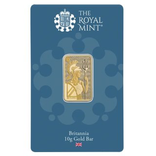 10 g Britannia Gold Bar | The Royal Mint