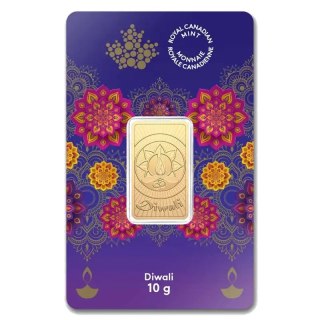 10 g Diwali Gold Bar | Royal Canadian Mint
