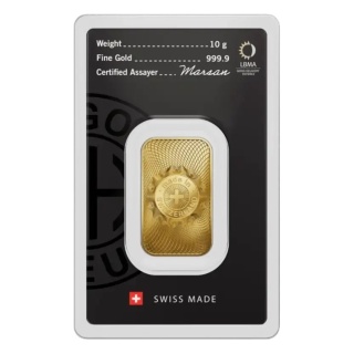 10 g Gold Bar | Argor-Heraeus