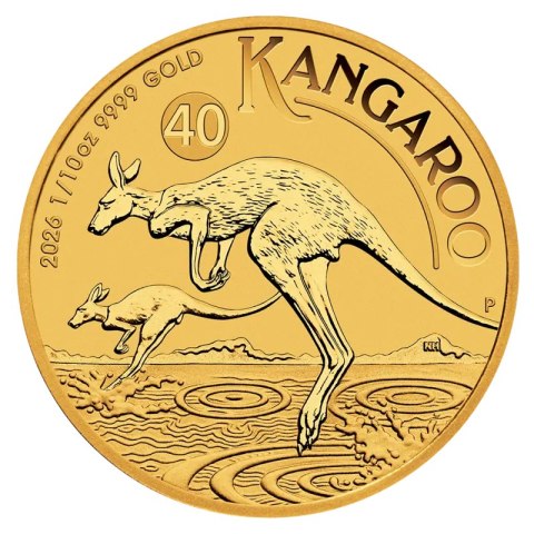 1/10 oz Australian Kangaroo Gold Coin | 2026