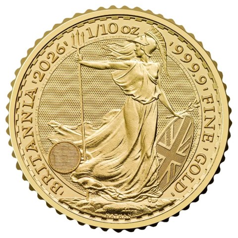 1/10 oz Britannia Charles III Gold Coin | 2026