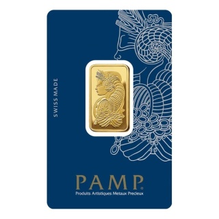 1/2 oz Gold Bar | PAMP Fortuna