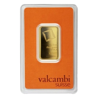 1/2 oz Gold Bar | Valcambi