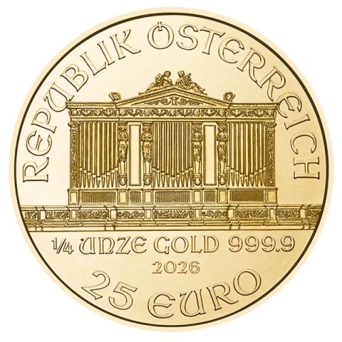 1/4 oz Vienna Philharmonic Gold Coin | 2026