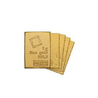 1g Gold Bar LBMA | Circulated