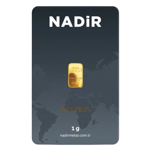 1 g Gold Bar | Nadir | LBMA
