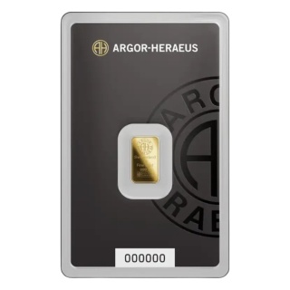 1 g Gold Bar | Argor-Heraeus
