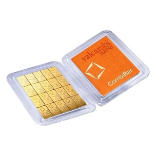 20 x 1 g CombiBar Gold Bar | Valcambi
