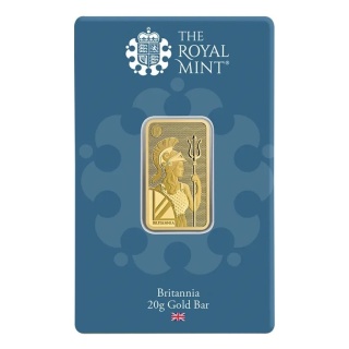 20 g Britannia Gold Bar | The Royal Mint
