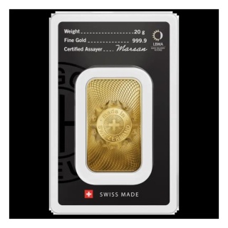 20 g Gold Bar | Argor-Heraeus