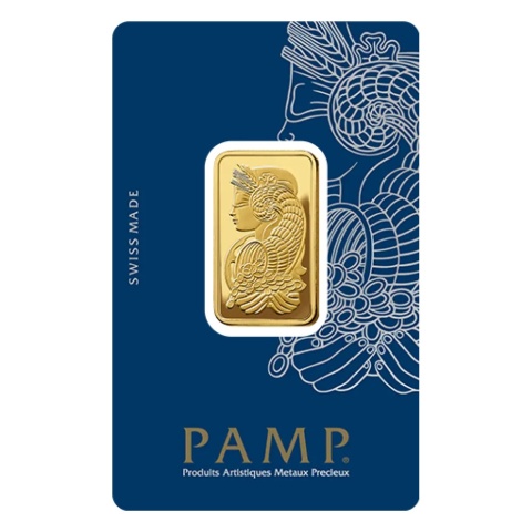 20 g Gold Bar | PAMP Fortuna – obverse