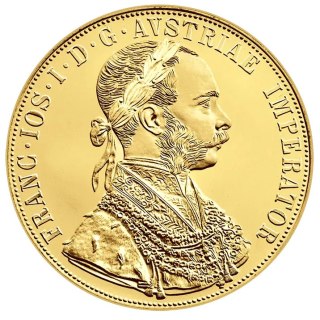 4 Ducats Quadruple Austria Gold Coin | New Strike | Non-circulating