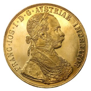 4 Ducats Quadruple Austria Gold Coin | New Strike | Circulating