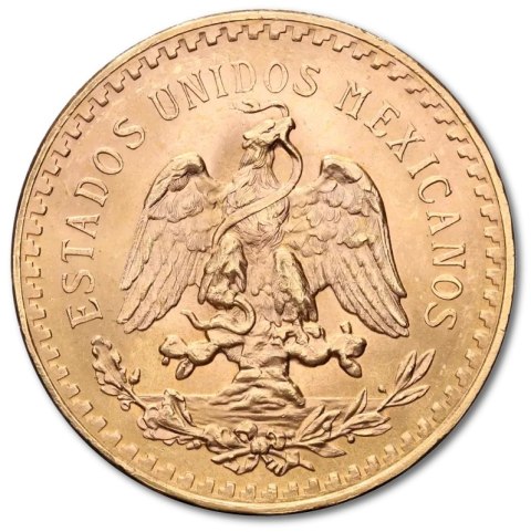 50 Peso Mexico Gold Coin | 1821 - 1947