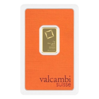 5 g Minted Gold Bar | Valcambi