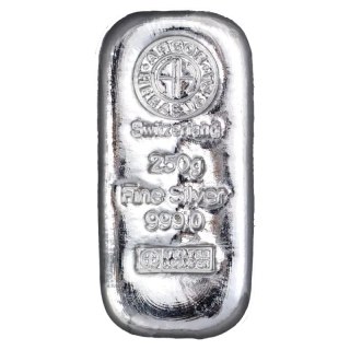 250 g Silver Bar | Argor-Heraeus