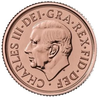 Quarter Sovereign Charles III Gold Coin | 2024