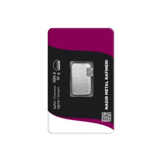 Nadir Metal Rafineri 10 g Silver Bar