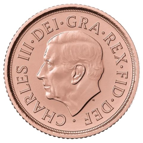 Commemorative Half Sovereign Charles III Gold Coin | 2022