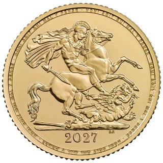 Half Sovereign Charles III Gold Coin | 2027