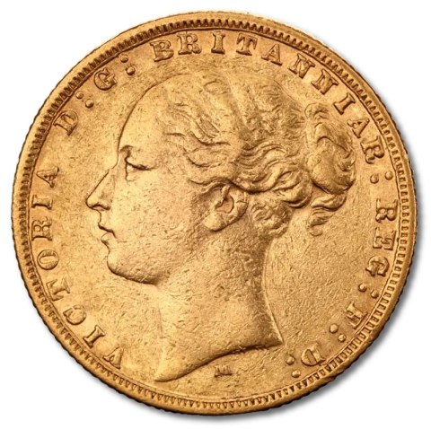 Sovereign Queen Victoria "Young Head" Gold Coin | 1838 - 1887