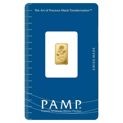 2.5 g Rosa Gold Bar | PAMP Suisse