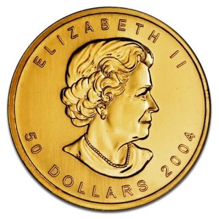 1 oz Maple Leaf Gold Coin | Mixed Years