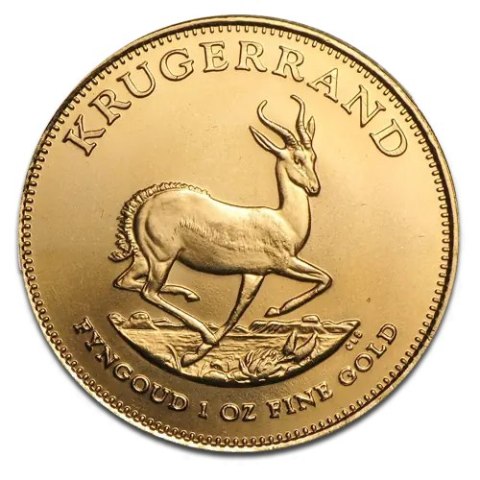 1 oz Krugerrand Gold Coin | Second Grade | Mixed Years